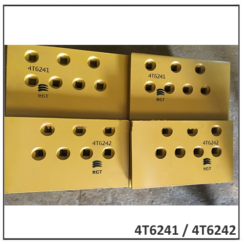 4T6241, 4T6242 Cat Brocas de extremo de corte nivelado para tractor topador de ruedas